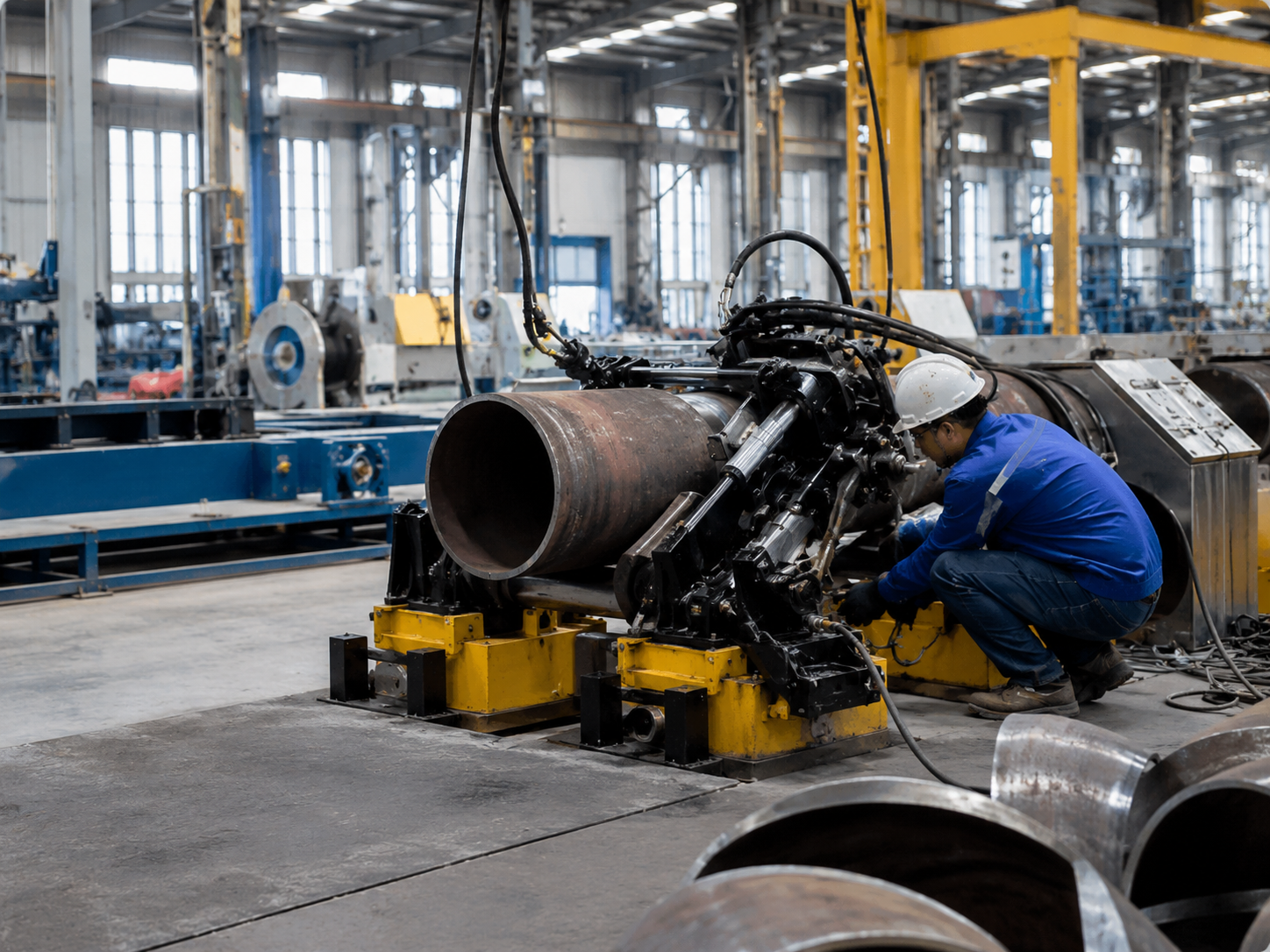 Giant Smart Factory Production Scale