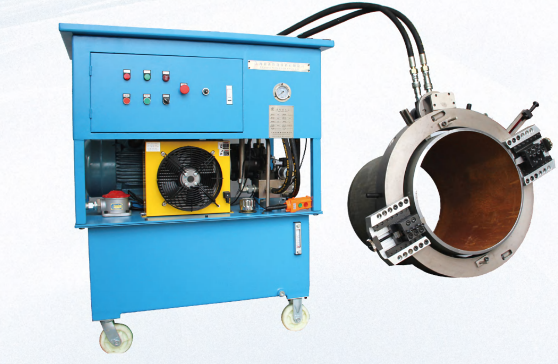 HB-15 hydraulic power unit for split frame pipe cutting and beveling machine