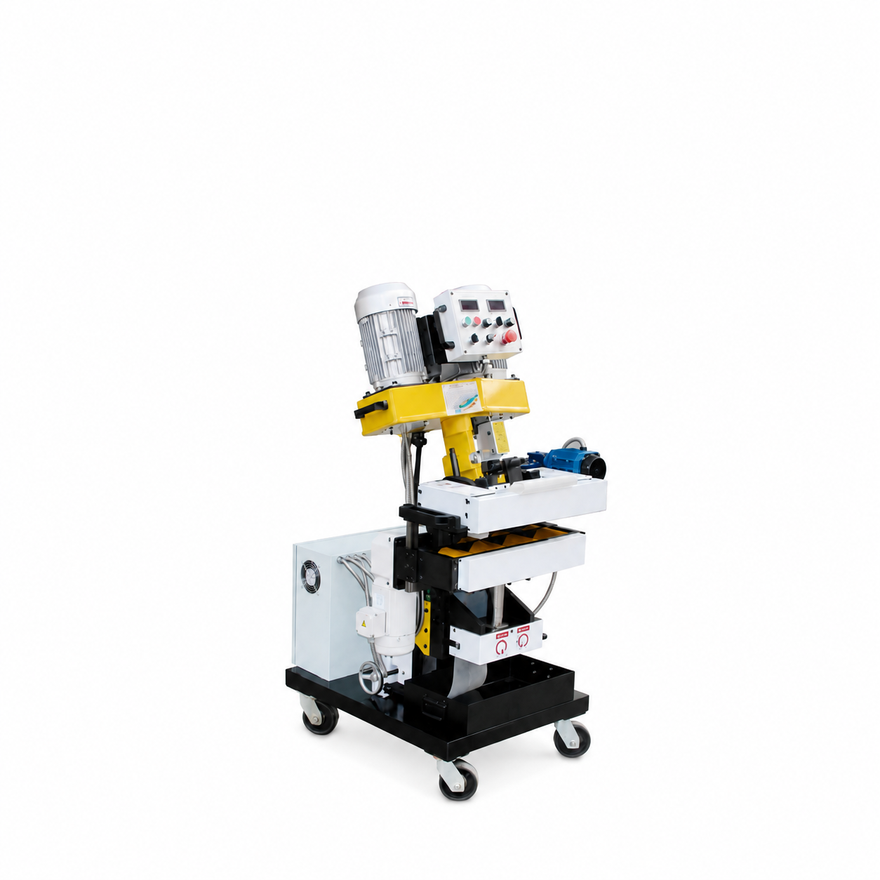 ZM-100 Series self-propelled plate beveling machine for 100mm heavy plate welding preparation