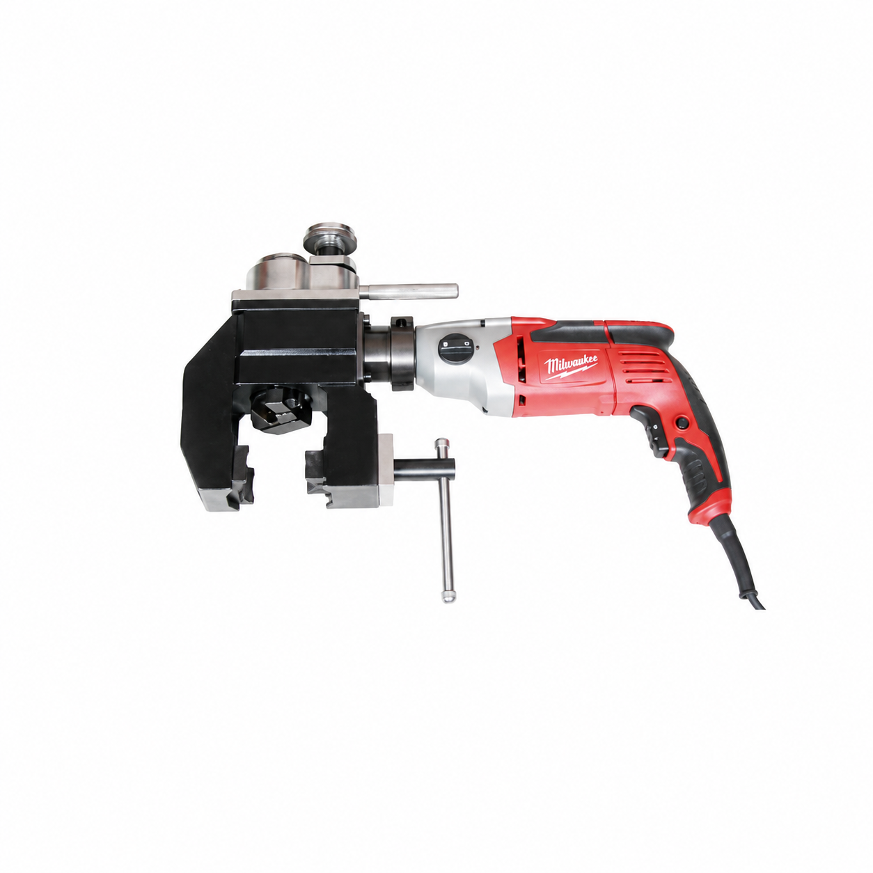 C-type external clamping pipe beveling machine for small-diameter pipe welding preparation and on-site maintenance