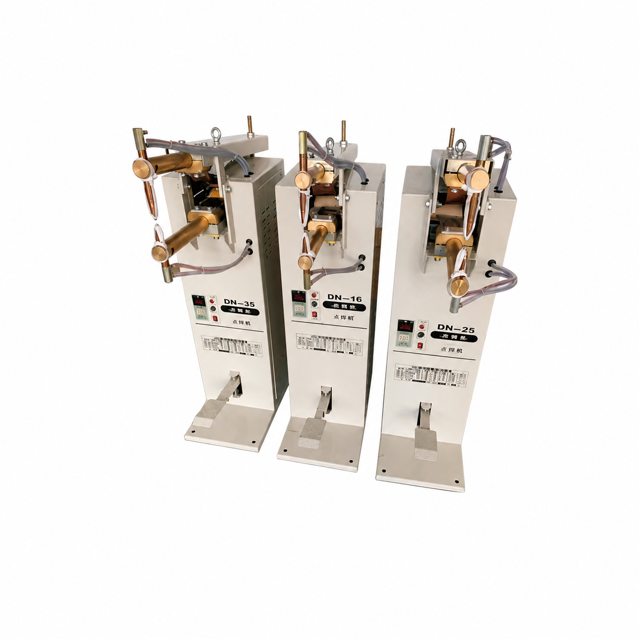 DN1 series foot pedal spot welding machine for sheet metal, hardware parts, wire mesh and small metal parts resistance spot welding