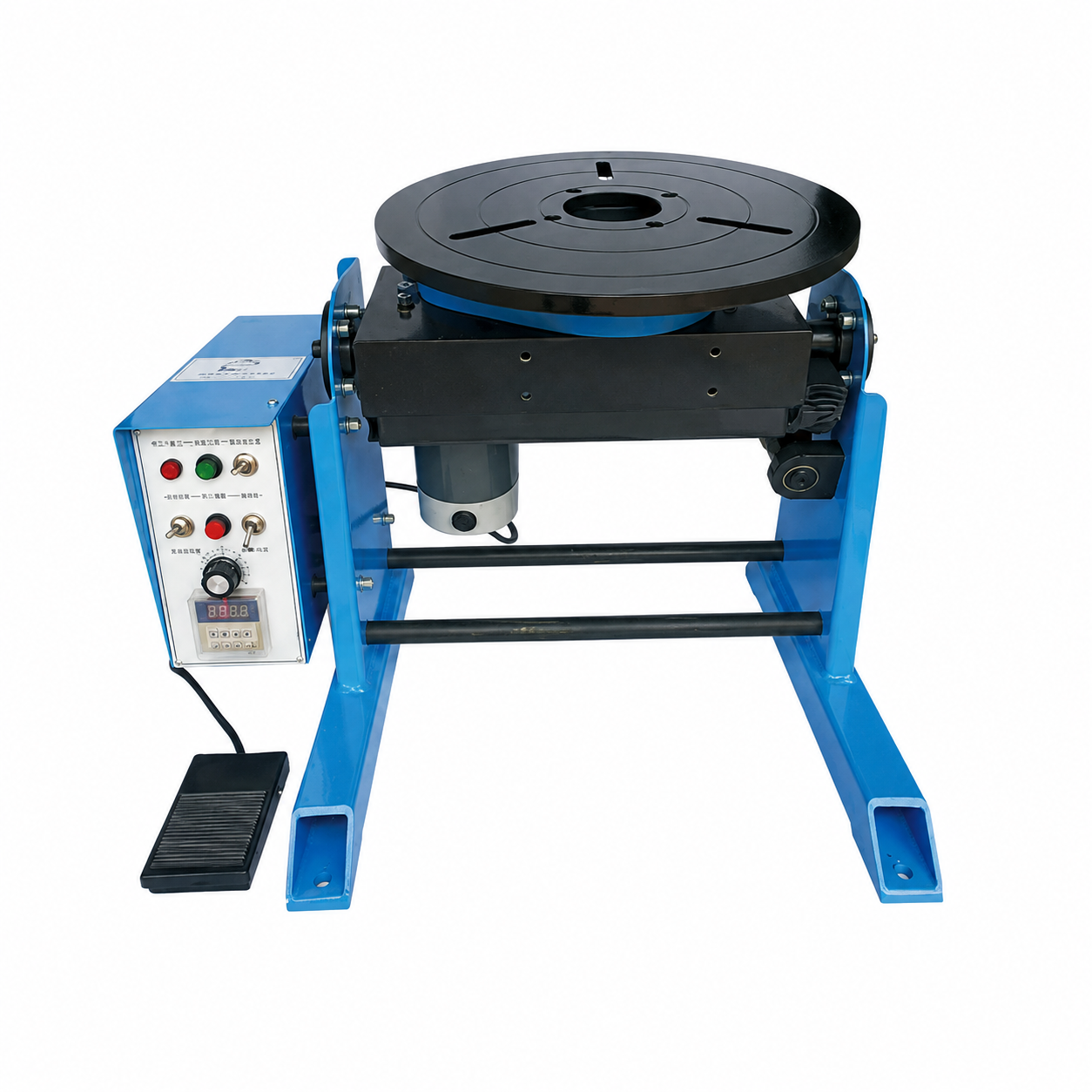 30kg welding positioner with timer for small workpiece circular welding, manual welding, cutting, spraying and welding positioning